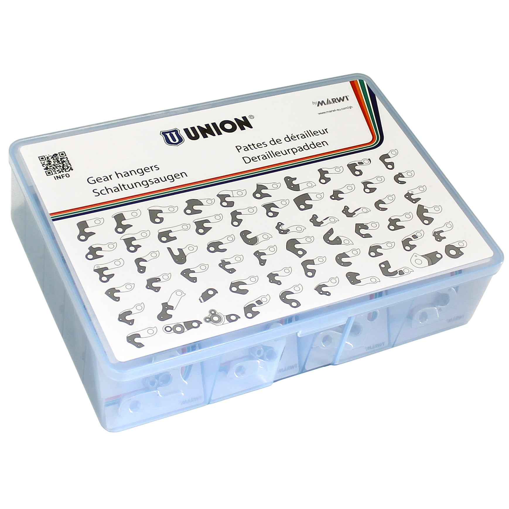 Marwi Assortment box derailleur pads top 20
