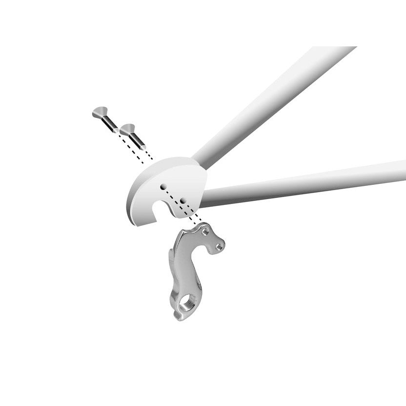 Patin de dérailleur GH-080 avec jeu de vis M4x0,7