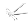 Patin de dérailleur union GH-103 avec jeu de vis M4x0,7