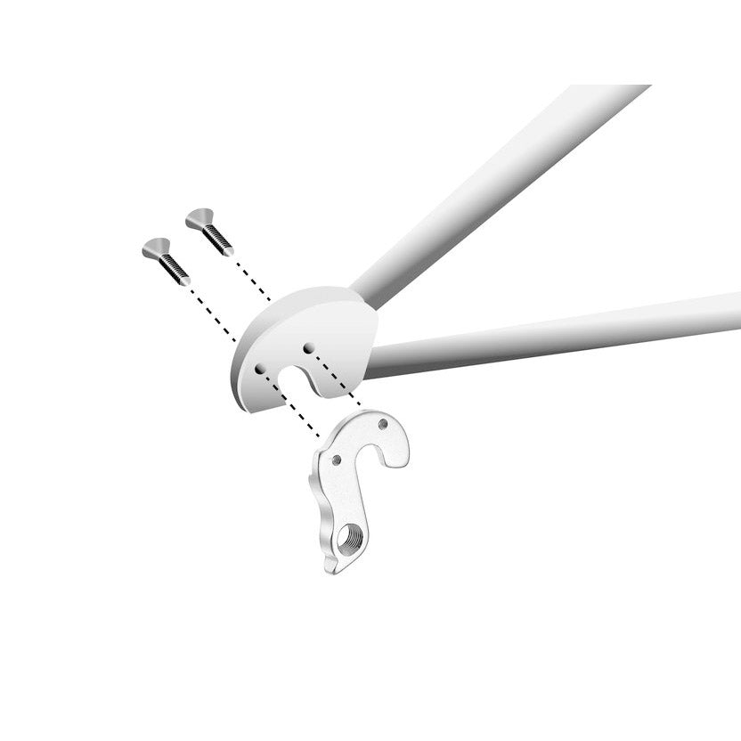 Patin de dérailleur GH-109 avec jeu de vis M3x0,5