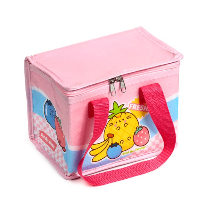 RPET Sac à lunch pour sac de refroidisseur durable Pusche de Cat Fruit