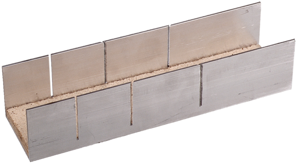 Boîte à onglets Connex 245x60x37 aluminium - cox822360