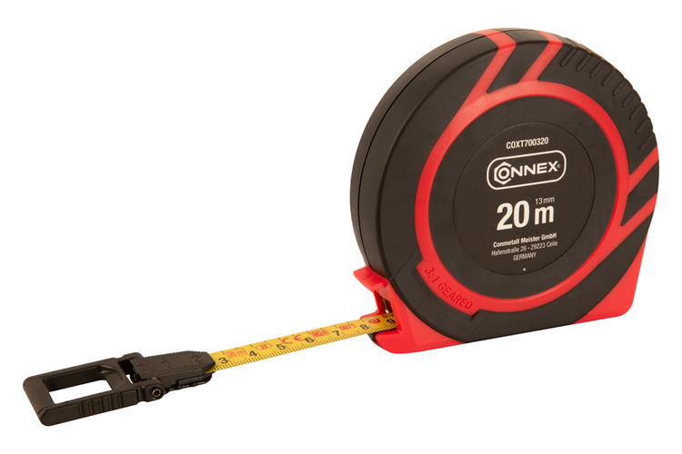 Mètre ruban Connex 20m abs calibrage euro - coxt700320