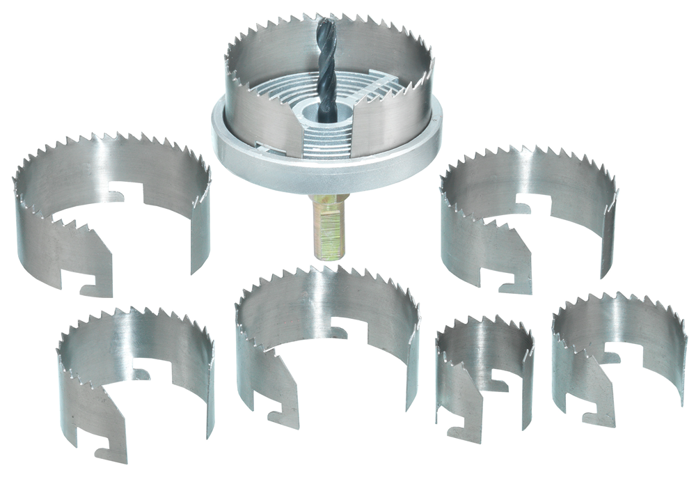 Connex set 7 scies cloches bois - coxt976320