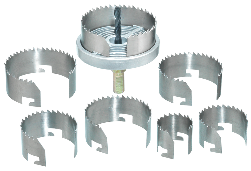 Connex set 7 scies cloches bois - coxt976320