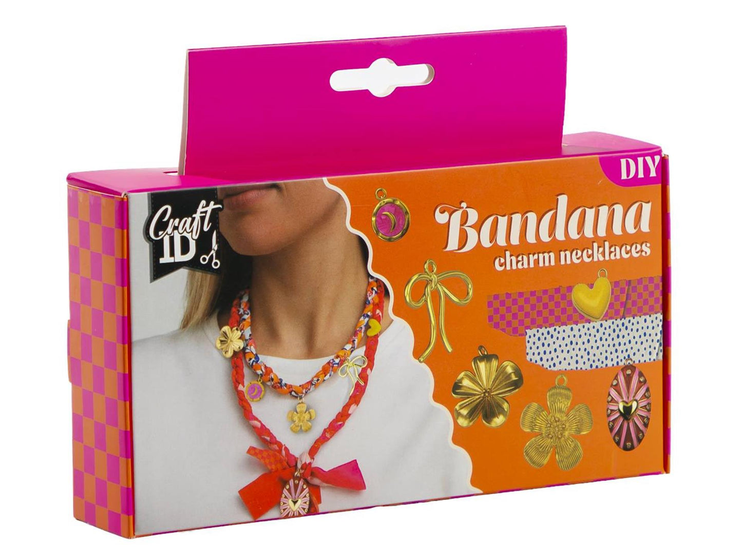 Collier bandana Craft id avec breloques