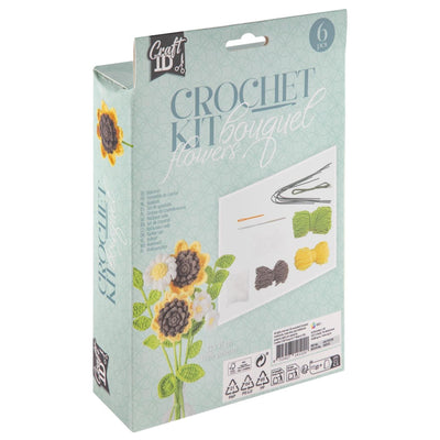 Creative Craft Group Hook Package Flower Bouquet 6 tournesols
