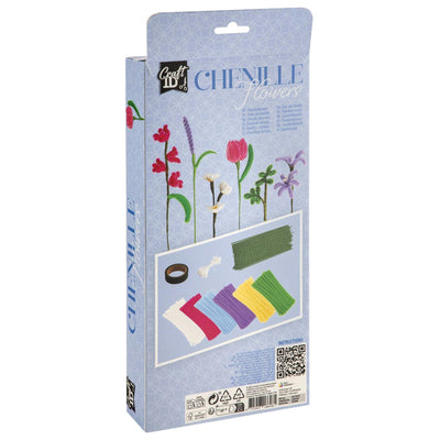 Craft id ensemble de fleurs en chenille 108 pièces