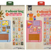 Affiche d'identification artisanale, livre de coloriage format a3