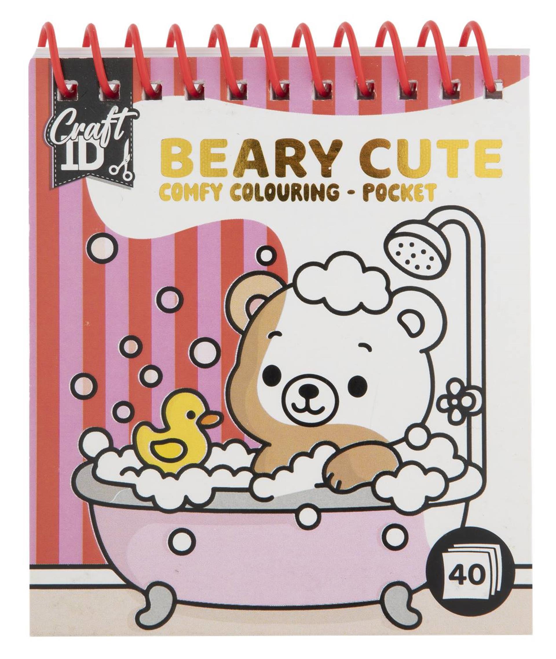 Craft id coloriage confortable mini 10x10cm