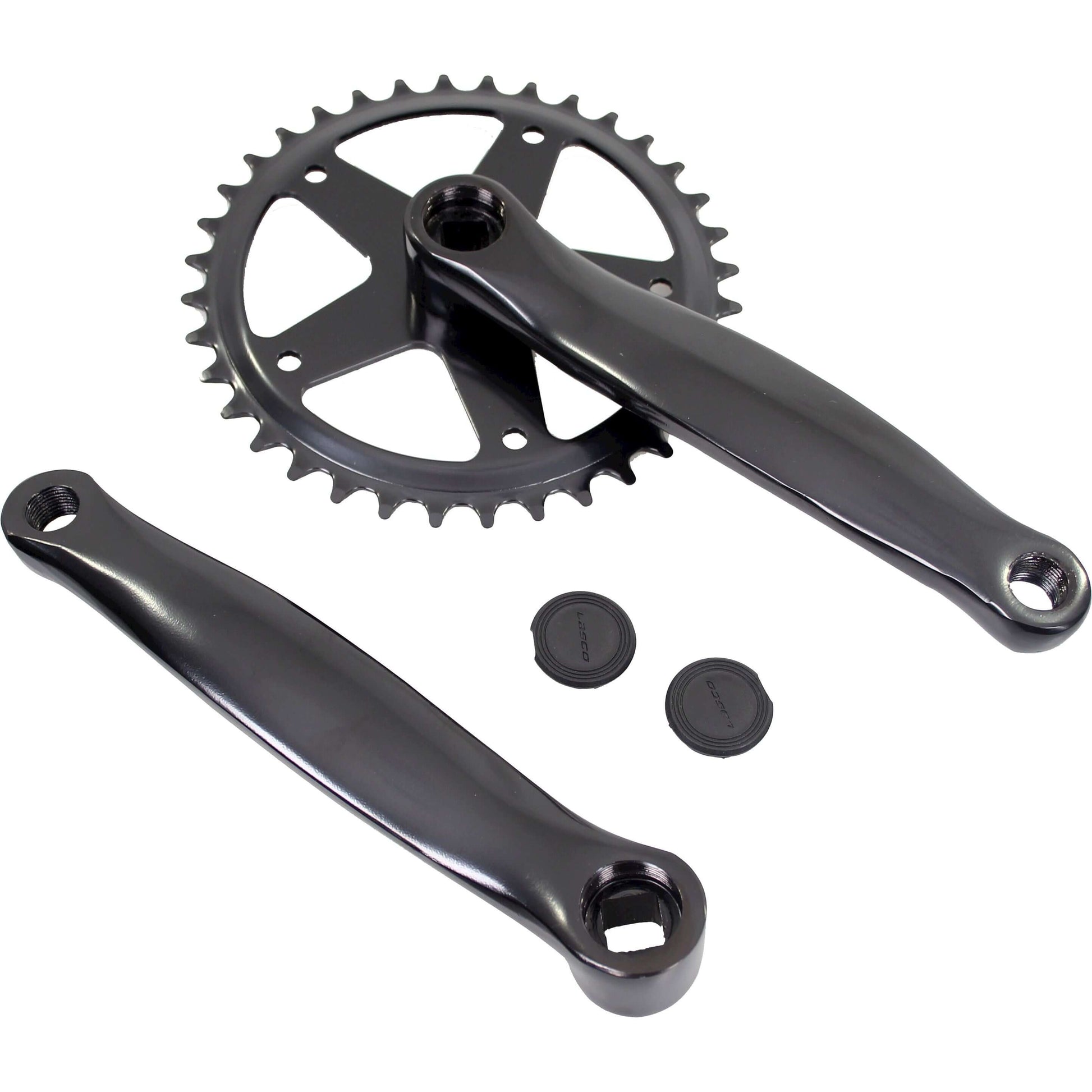 Crank Set 36t ⅛ 170 mm jis alu noir