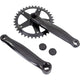 Crank Set 36t ⅛ 170 mm jis alu noir