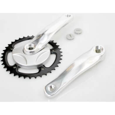 pédalier 38t 152 m disque alu argent