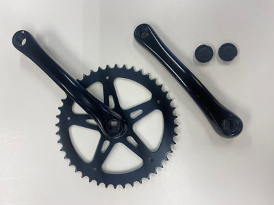 HZB CRANKET Schetting Wheel Steel 44t 1 8 + 3 32 170 mm -1 mm noir