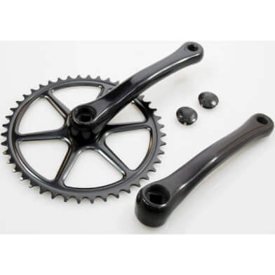 Pédalier 44t alu noir 3 32 plat