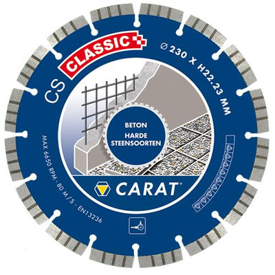 Lame de scie diamantée Carat ø125 cs béton classique