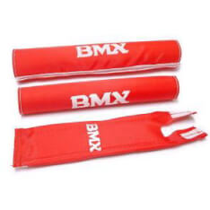 Croix bmx padset rouge