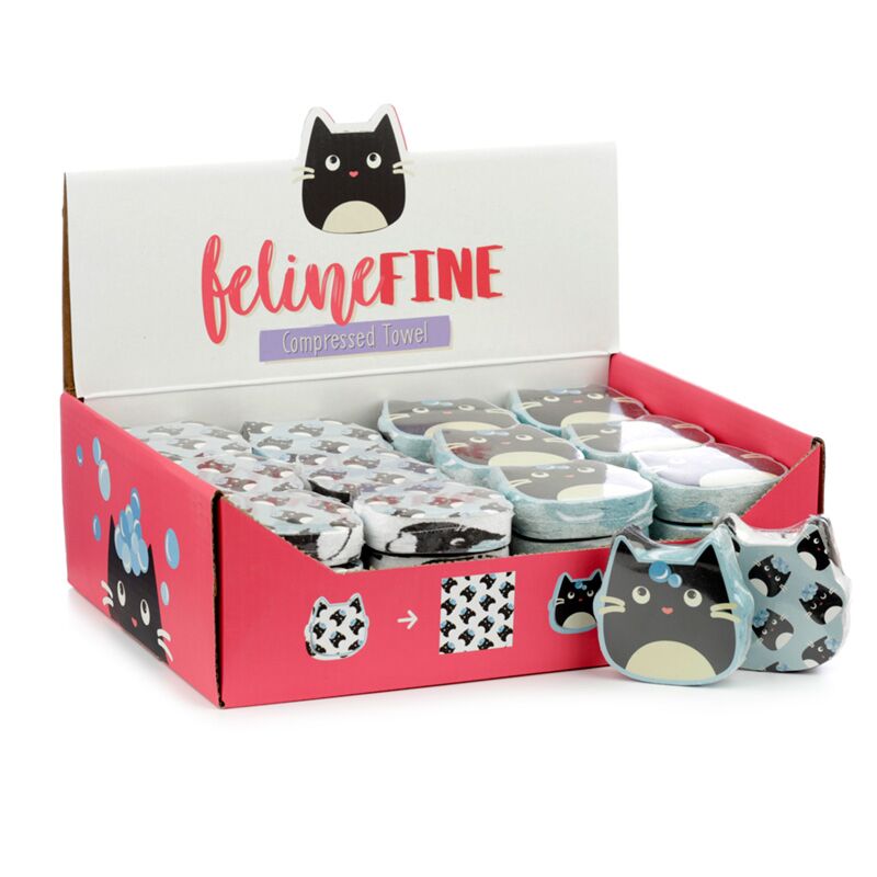 Polyester de serviette de voyage compacte compacte compact pour chat fin