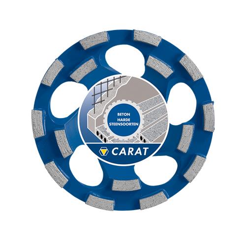 Tête de meulage Carat béton ø125x22,23 mm Dustec, cubd master