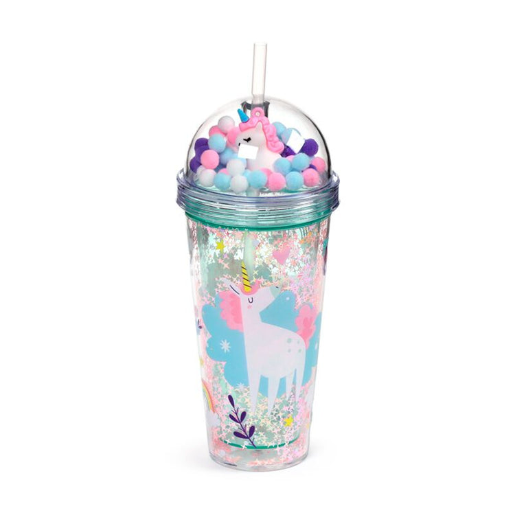 Tasse à double paroi de la magie de la licorne