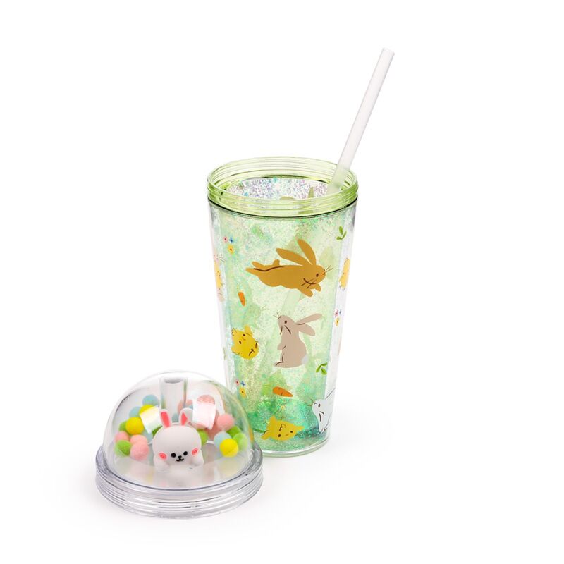 Tasse à double paroi printanière