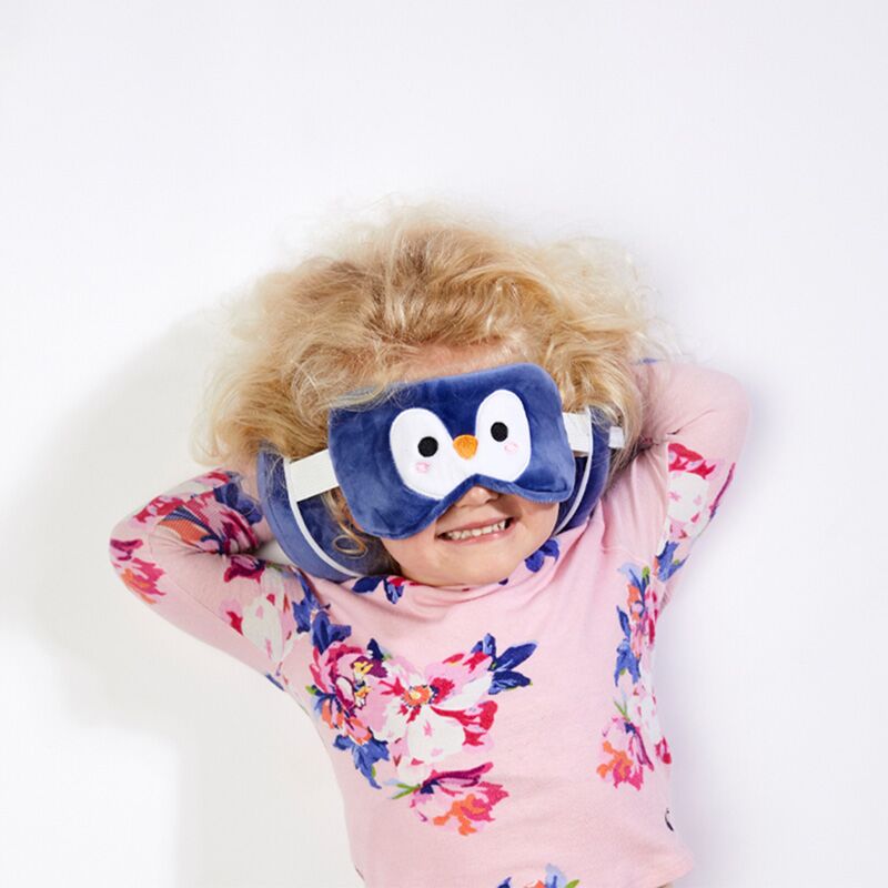 RelaxEazzz Pluche Penguin autour du masque de sommeil du coussin de voyage