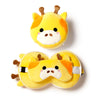Girafe RelaxEazzz autour du coussin de voyage Masque de sommeil