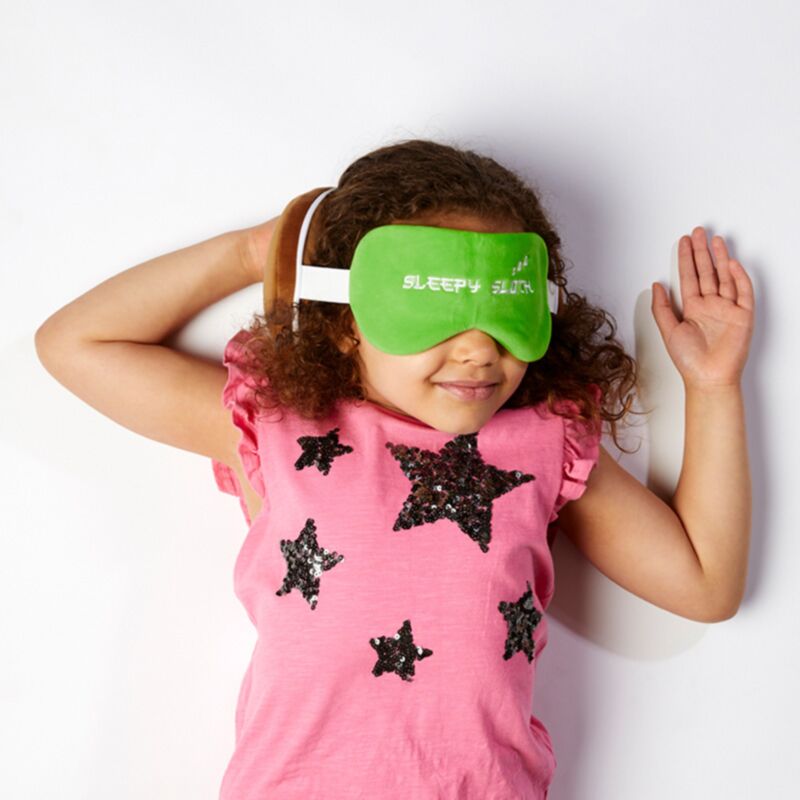 Relaxezzz Pluche paresse autour du masque de sommeil du coussin de voyage