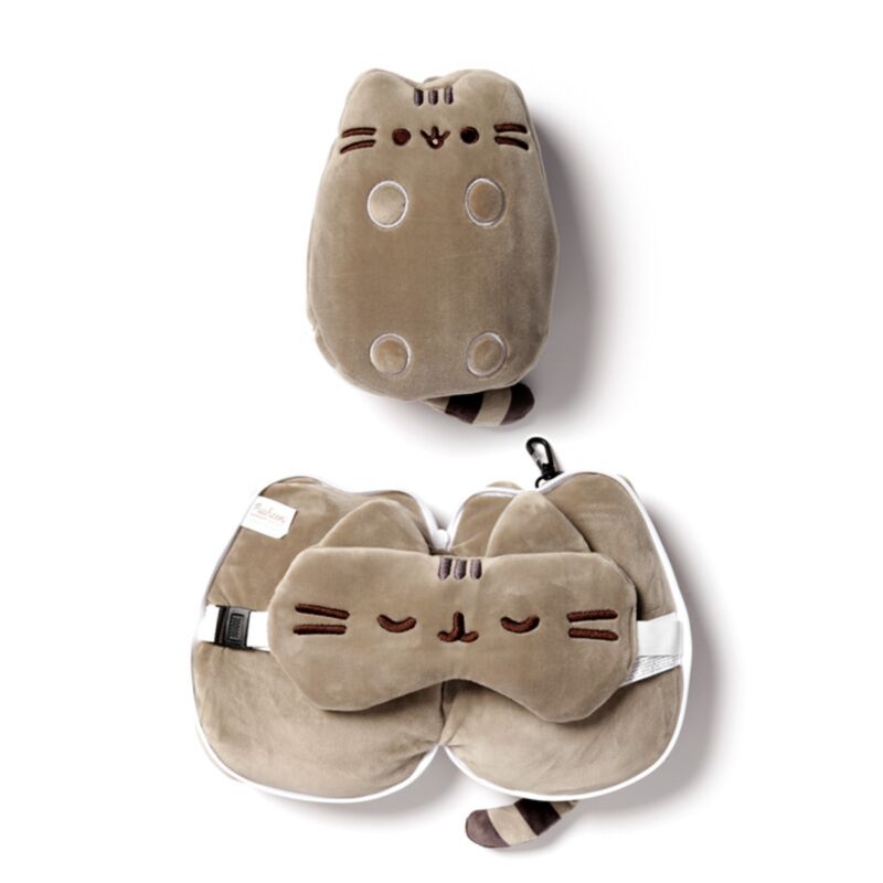 Pushhen kat autour du masque de sommeil de voyage de voyage