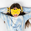 RelaxEazzz Adorabugs sur le masque de couchage du coussin de voyage