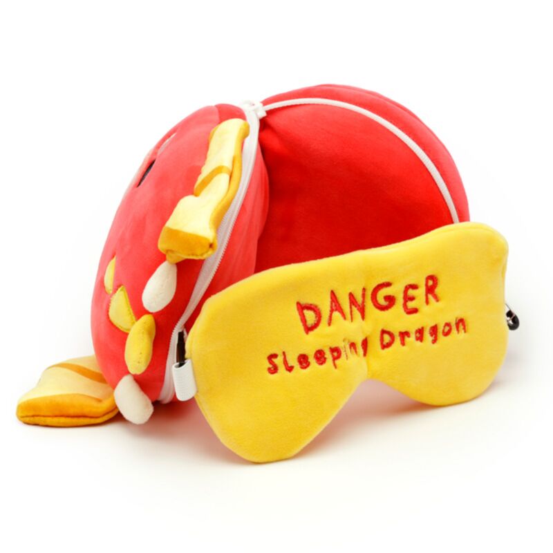 RelaxEazzz Adoramagics Dragon Autant Travel Pillow Sleeping Mask