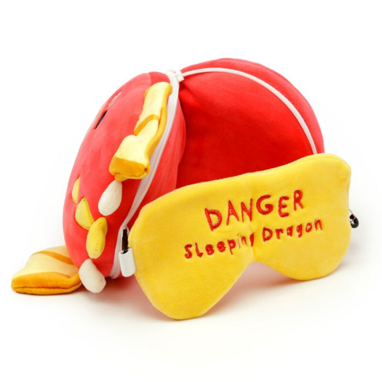 RelaxEazzz Adoramagics Dragon Autant Travel Pillow Sleeping Mask