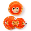 RelaxEazzz Adoramals Orangutang autour du Masque de sommeil