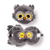 RelaxEazzz Adoramals Winston de Owl Autant Travel Pillow Sleeping Mask