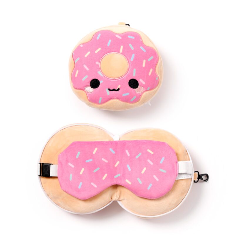 RelaxEazzz Adorasnacks beignet autour du masque de sommeil de voyage de voyage