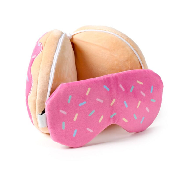 RelaxEazzz Adorasnacks beignet autour du masque de sommeil de voyage de voyage