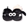 Relaxeazzz Shaun les moutons autour du masque de sommeil du coussin de voyage