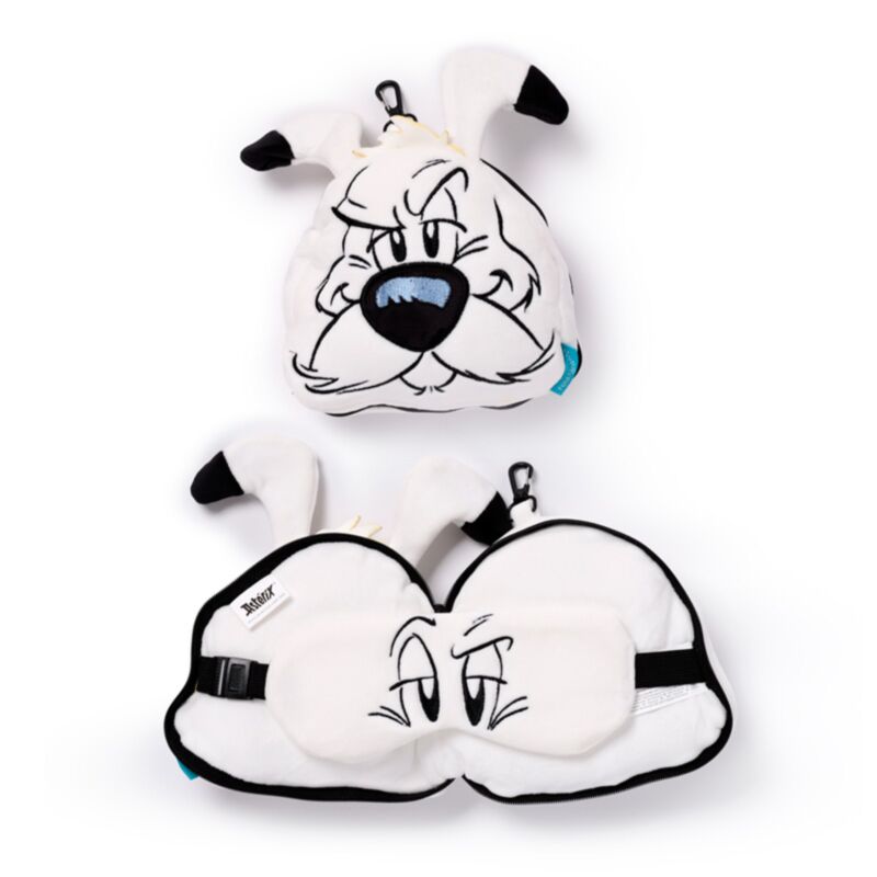 RelaxEazzz idefix (dogmatix) astérix autour du coussin de voyage Masque de sommeil