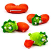 Swapseazzzz adorasaurs dinosaurus 2-en-1 oreiller de voyage en peluche