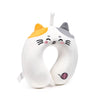 Relaxeazzz Lola de Kat Adoramals Pluche Memory Mooun Moule Oreiller