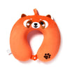 Relaxeazzz Ru de Rode Panda Adoramals Memoron en peluche mousse Nekkussen