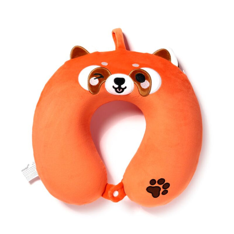 Relaxeazzz Ru de Rode Panda Adoramals Memoron en peluche mousse Nekkussen