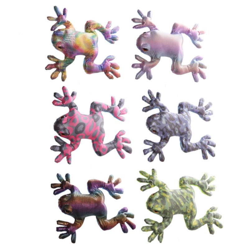 Peluche animal grenouille animaux de sable 30cm