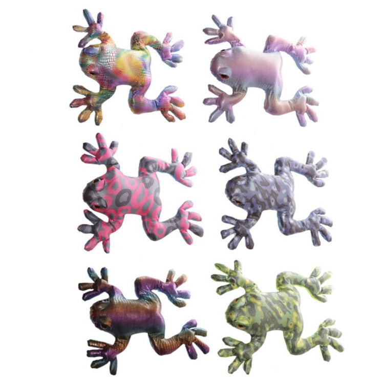 Peluche animal grenouille animaux de sable 30cm