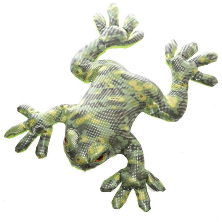 Peluche animal grenouille animaux de sable 30cm