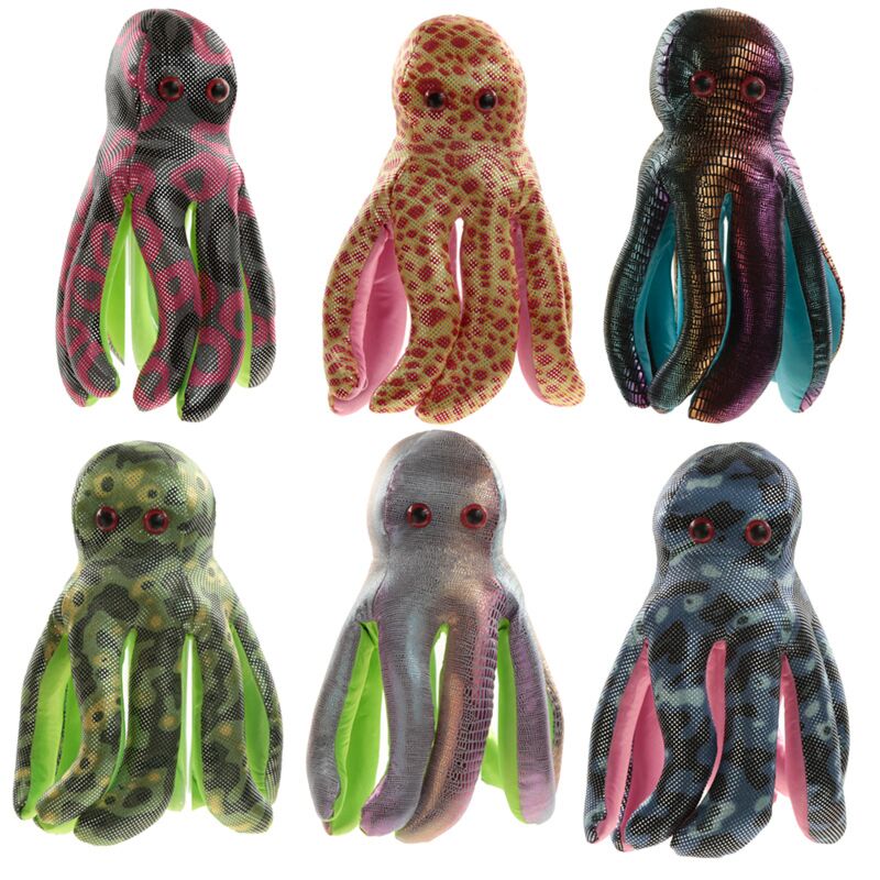 Octopus animaux câlins des animaux de sable 25 cm