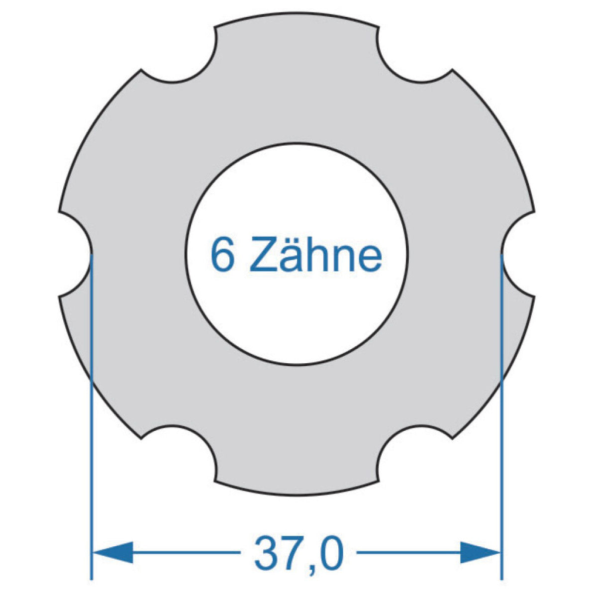 Outil de cycle cycplus.tool 2 faces T6 37.0 T20 32.0