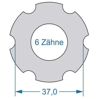 Outil de cycle cycplus.tool 2 faces T6 37.0 T20 32.0