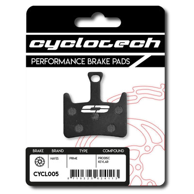 Plaquette de frein à disque Cyclo Tech prodisc kevlar hayes prime