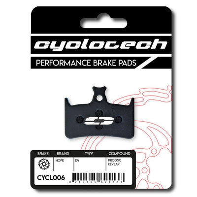 Plaquette de frein à disque Cyclo Tech prodisc kevlar Hope e4